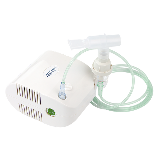 Nebulizador con compresor compacto