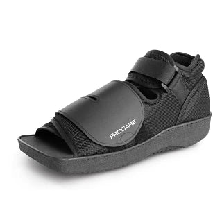 Zapato post operatorio punta cuadrada